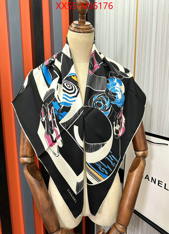 Scarf-Chanel what's the best to buy replica ID: MJ6176 $: 55USD