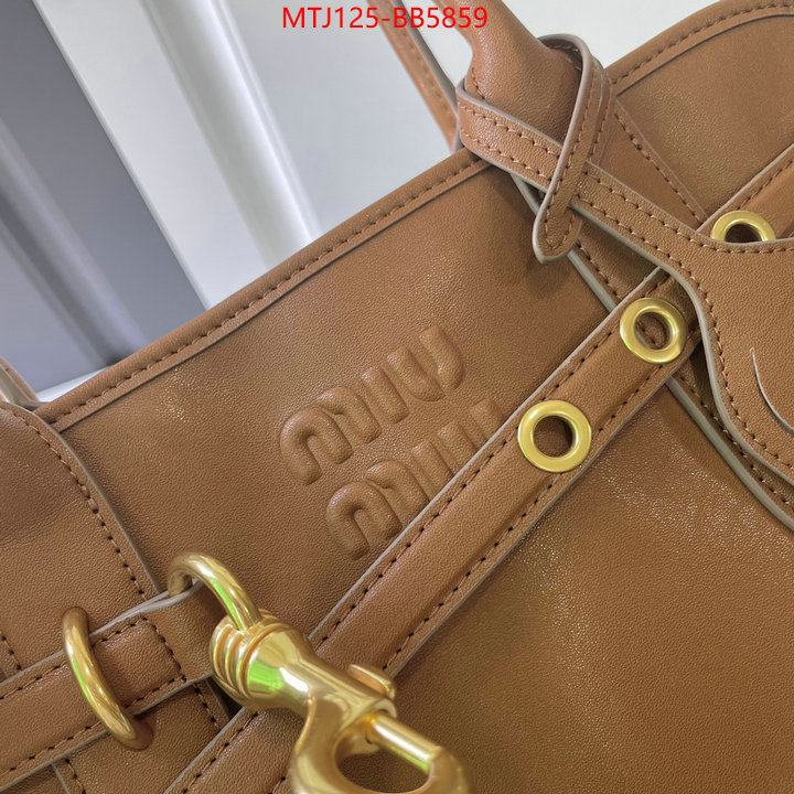 Miu Miu Bags(4A)-Handbag- shop the best high quality ID: BB5859 $: 125USD,