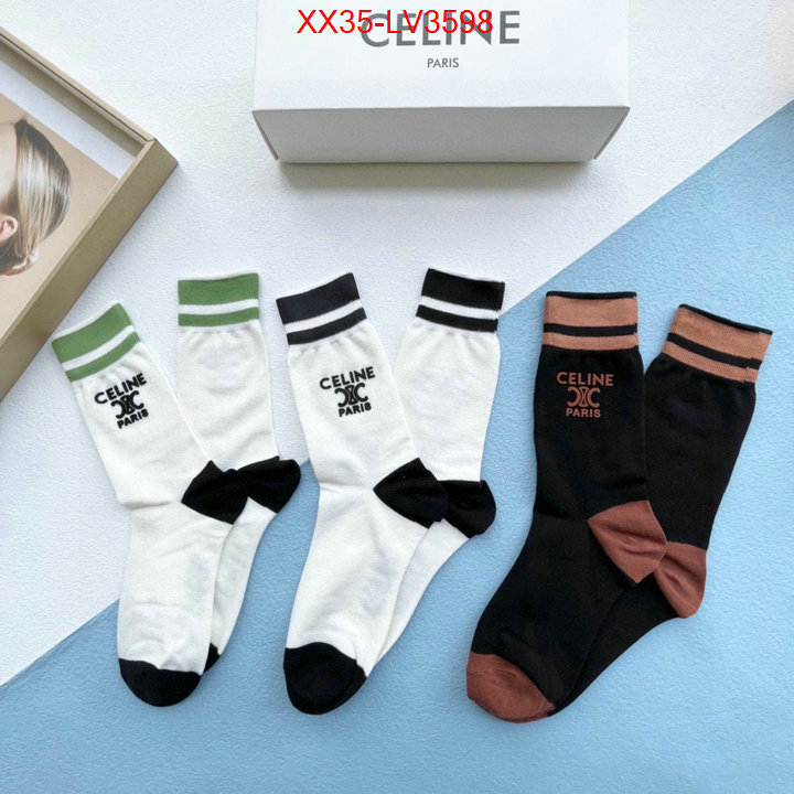 Sock-CELINE where to buy replicas ID: LV3598 $: 35USD