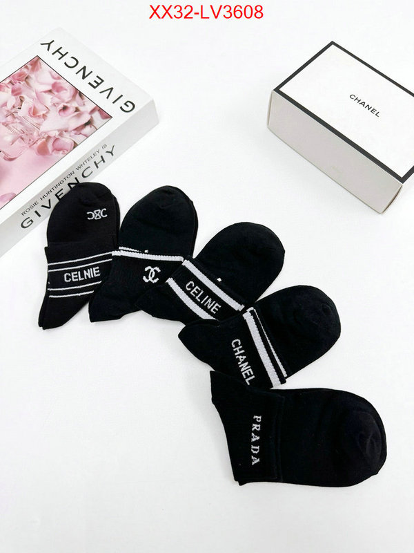 Sock-Chanel best designer replica ID: LV3608 $: 32USD