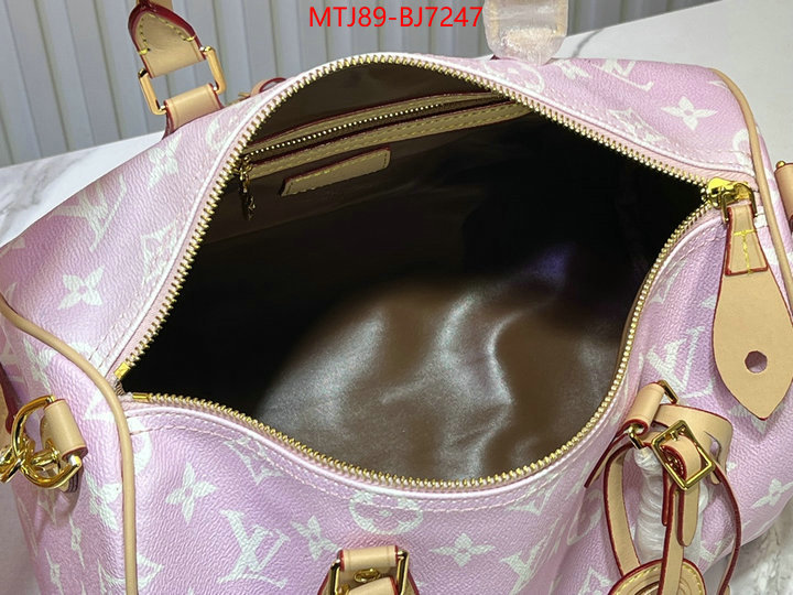 LV Bags(4A)-Speedy- aaaaa replica ID: BJ7247 $: 89USD,