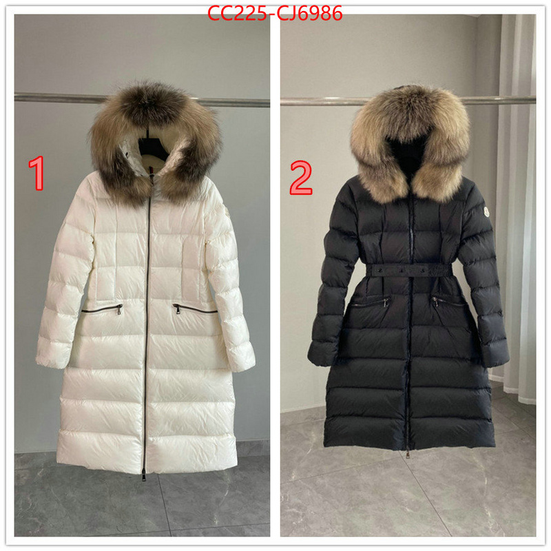 Down jacket Women-Moncler buy high-quality fake ID: CJ6986 $: 225USD