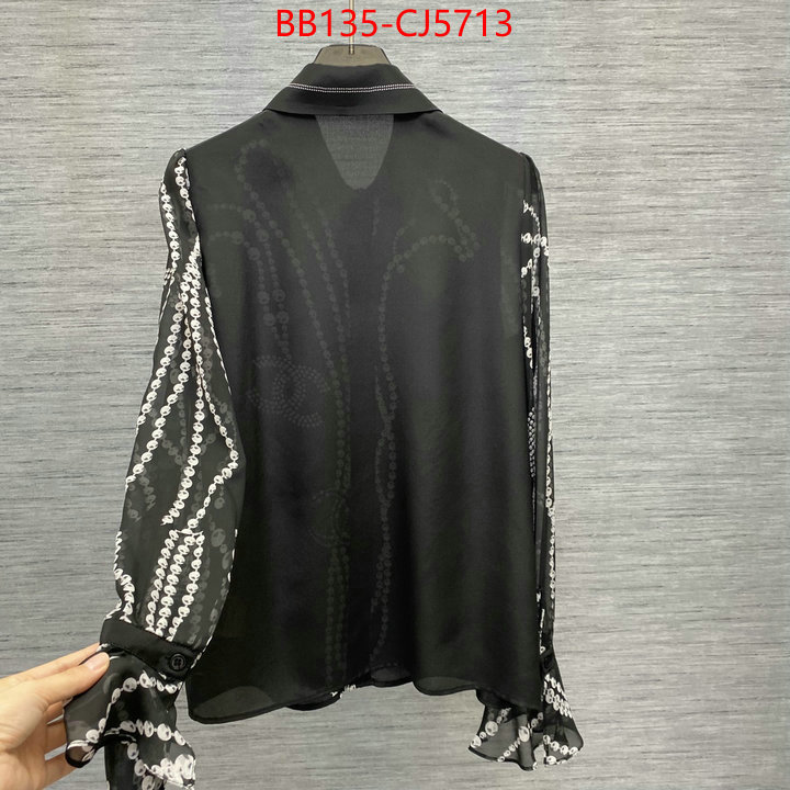 Clothing-Chanel fake cheap best online ID: CJ5713 $: 135USD