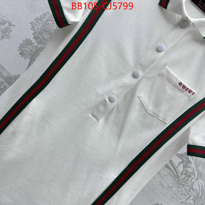 Clothing-Gucci shop the best high authentic quality replica ID: CJ5799 $: 105USD