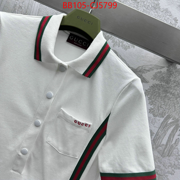 Clothing-Gucci shop the best high authentic quality replica ID: CJ5799 $: 105USD