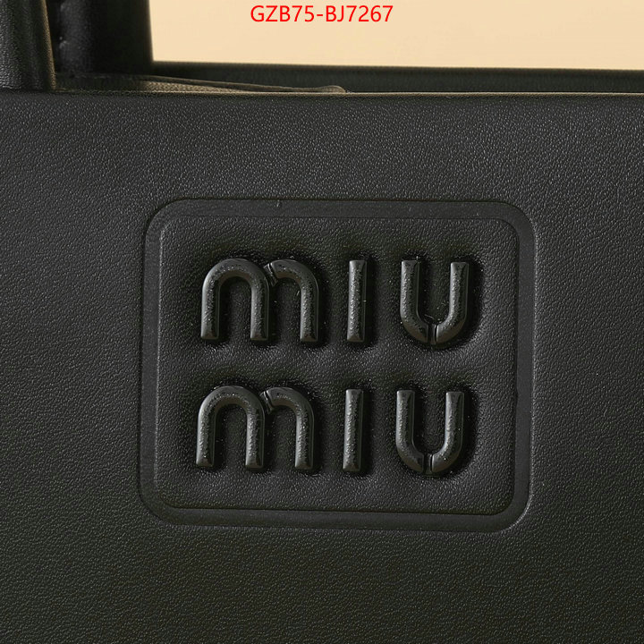 Miu Miu Bags(4A)-Handbag- perfect ID: BJ7267 $: 75USD,