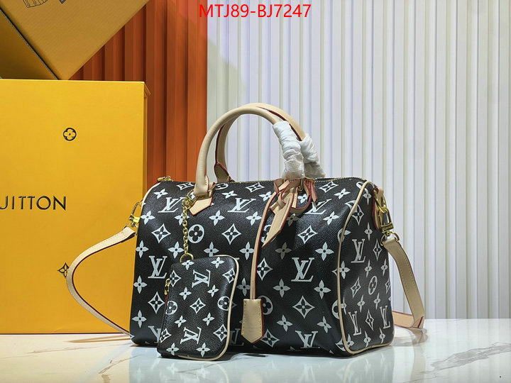 LV Bags(4A)-Speedy- aaaaa replica ID: BJ7247 $: 89USD,