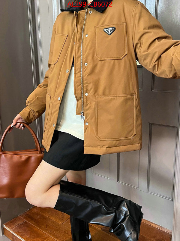 Down jacket Women-Prada best replica ID: CB6072 $: 239USD