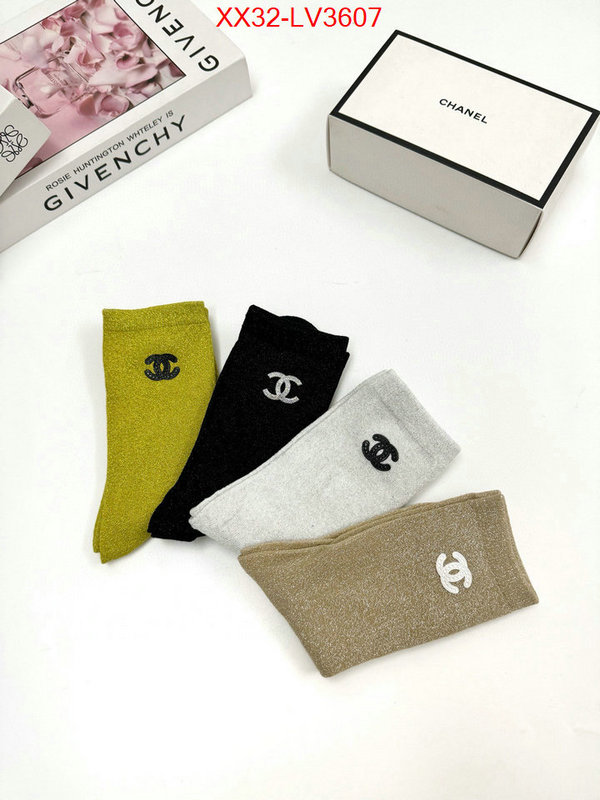 Sock-Chanel designer 7 star replica ID: LV3607 $: 32USD