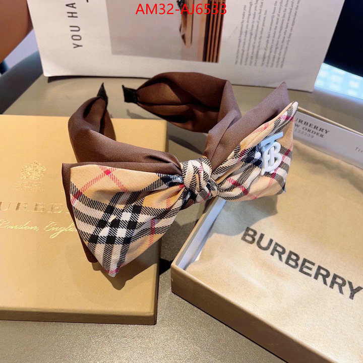 Hair band-Burberry best replica ID: AJ6533 $: 32USD