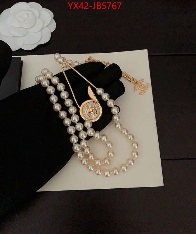 Jewelry-Chanel how to buy replcia ID: JB5767 $: 42USD