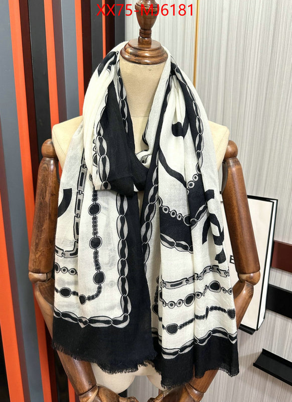 Scarf-Chanel buy aaaaa cheap ID: MJ6181 $: 75USD