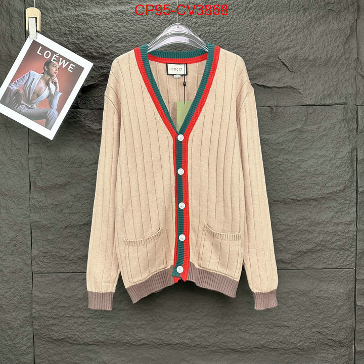 Clothing-Gucci what's best ID: CV3868 $: 95USD