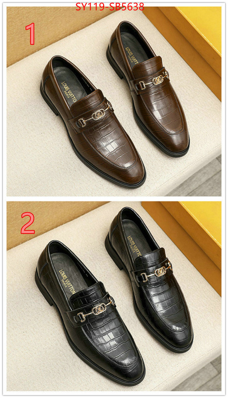 Men Shoes-LV luxury fake ID: SB5638 $: 119USD