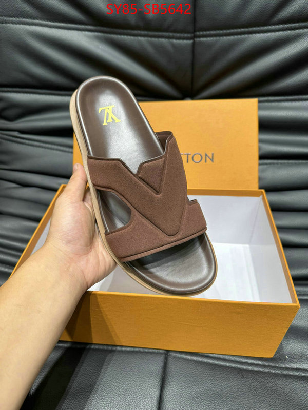 Men Shoes-LV highest quality replica ID: SB5642 $: 85USD