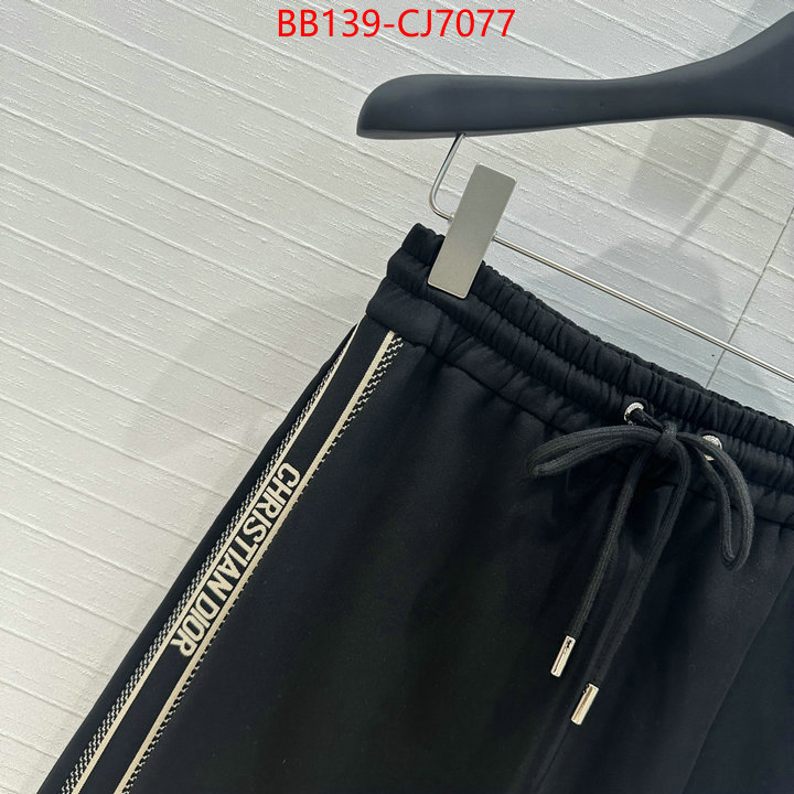 Clothing-Dior high quality perfect ID: CJ7077 $: 139USD