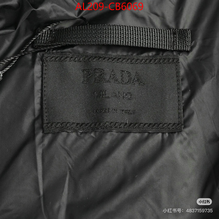 Down jacket Women-Prada replica designer ID: CB6069 $: 209USD