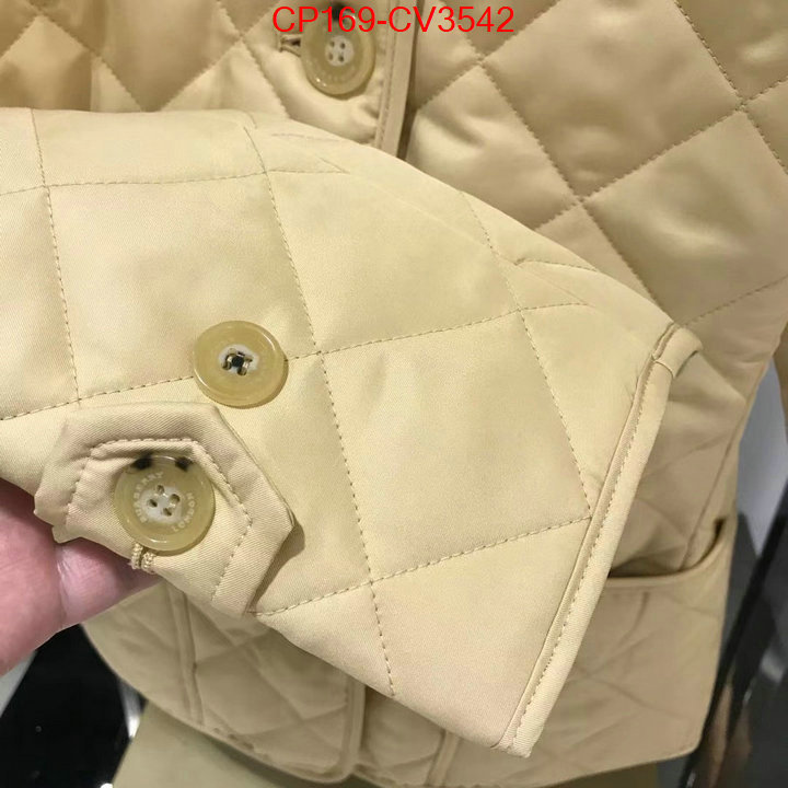 Down jacket Women-Burberry luxury fake ID: CV3542 $: 169USD