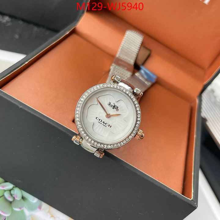 Watch(4A)-Coach exclusive cheap ID: WJ5940 $: 129USD