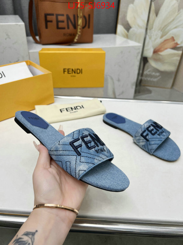 Women Shoes-Fendi wholesale ID: SJ6934 $: 75USD