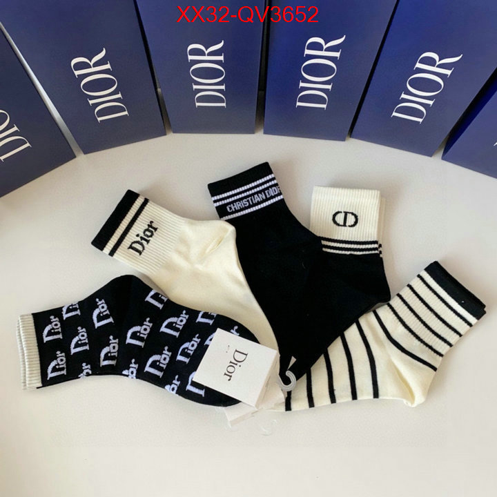 Sock-Dior knockoff highest quality ID: QV3652 $: 32USD