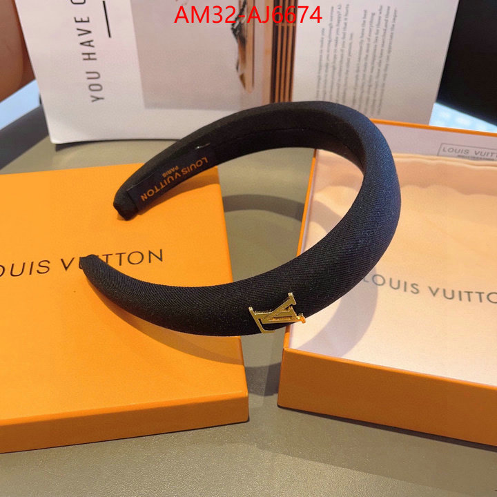 Hair band-LV new designer replica ID: AJ6674 $: 32USD