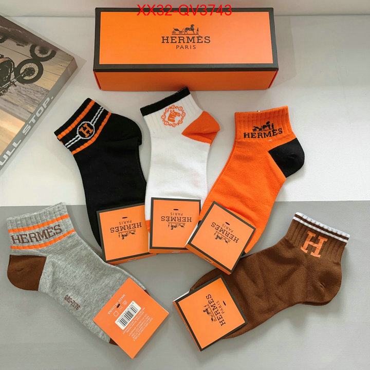 Sock-Hermes first copy ID: QV3743 $: 32USD