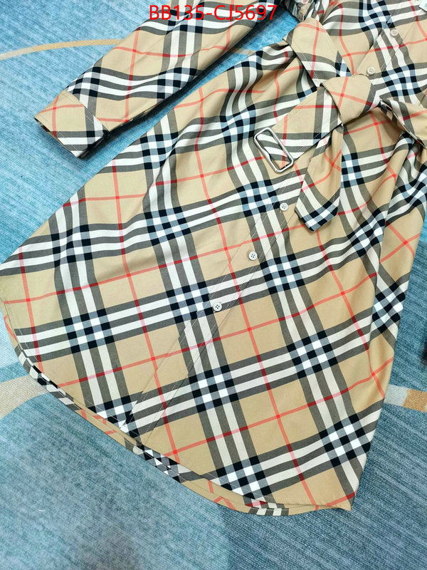 Clothing-Burberry highest quality replica ID: CJ5697 $: 135USD