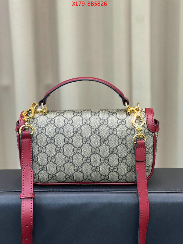 Gucci Bags(4A)-Horsebit- fashion ID: BB5826 $: 79USD,