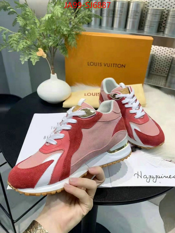 Women Shoes-LV good quality replica ID: SJ6887 $: 99USD