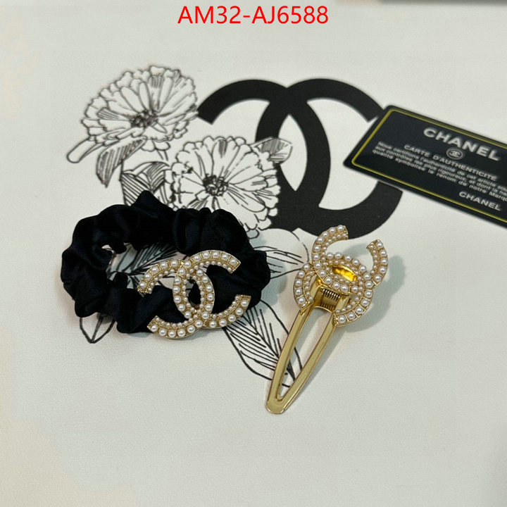 Hair band-Chanel how quality ID: AJ6588 $: 32USD