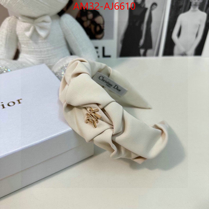 Hair band-Dior how to find designer replica ID: AJ6610 $: 32USD