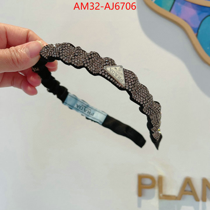 Hair band-Prada copy aaaaa ID: AJ6706 $: 32USD