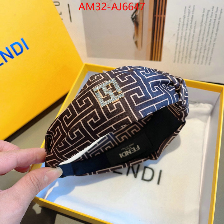 Hair band-Fendi wholesale imitation designer replicas ID: AJ6647 $: 32USD