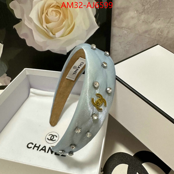 Hair band-Chanel store ID: AJ6599 $: 32USD