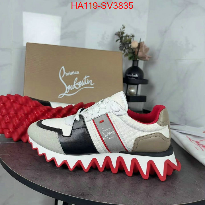 Men Shoes-Christian Louboutin 2024 perfect replica designer ID: SV3835 $: 119USD