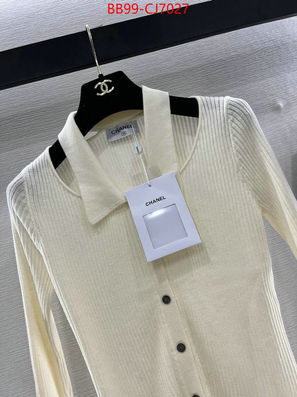 Clothing-Chanel high quality perfect ID: CJ7027 $: 99USD