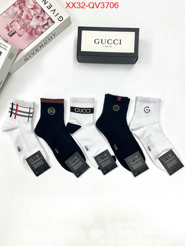 Sock-Gucci where to buy the best replica ID: QV3706 $: 32USD