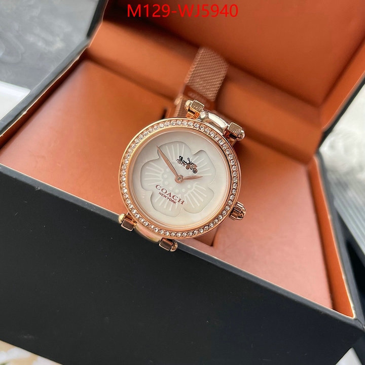 Watch(4A)-Coach exclusive cheap ID: WJ5940 $: 129USD