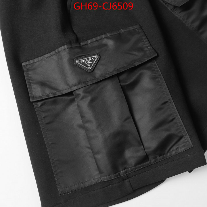 Clothing-Prada shop the best high authentic quality replica ID: CJ6509 $: 69USD