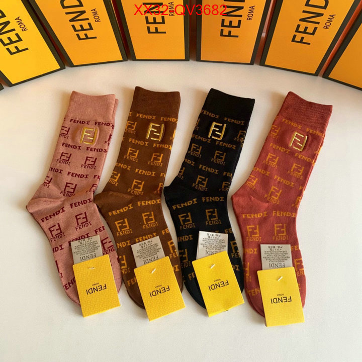 Sock-Fendi counter quality ID: QV3682 $: 32USD