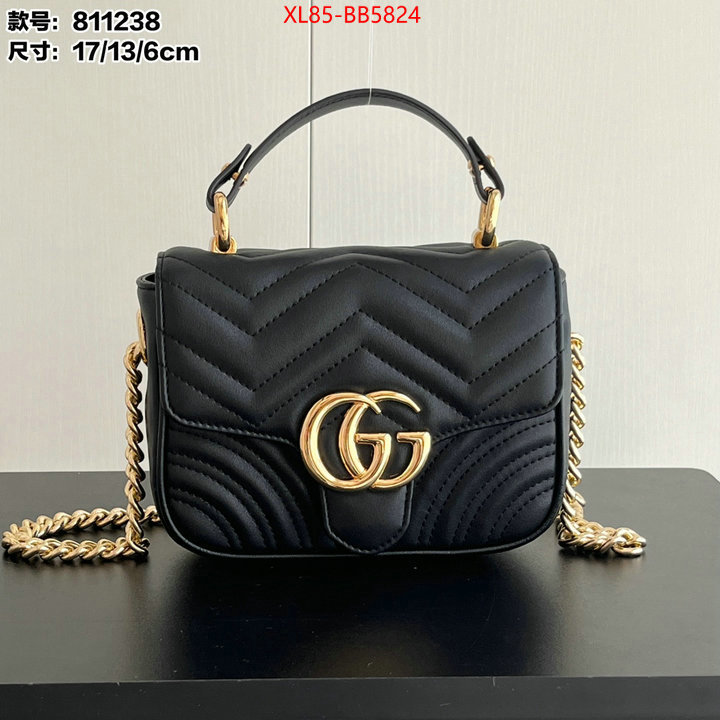 Gucci Bags(4A)-Marmont high quality 1:1 replica ID: BB5824 $: 85USD,