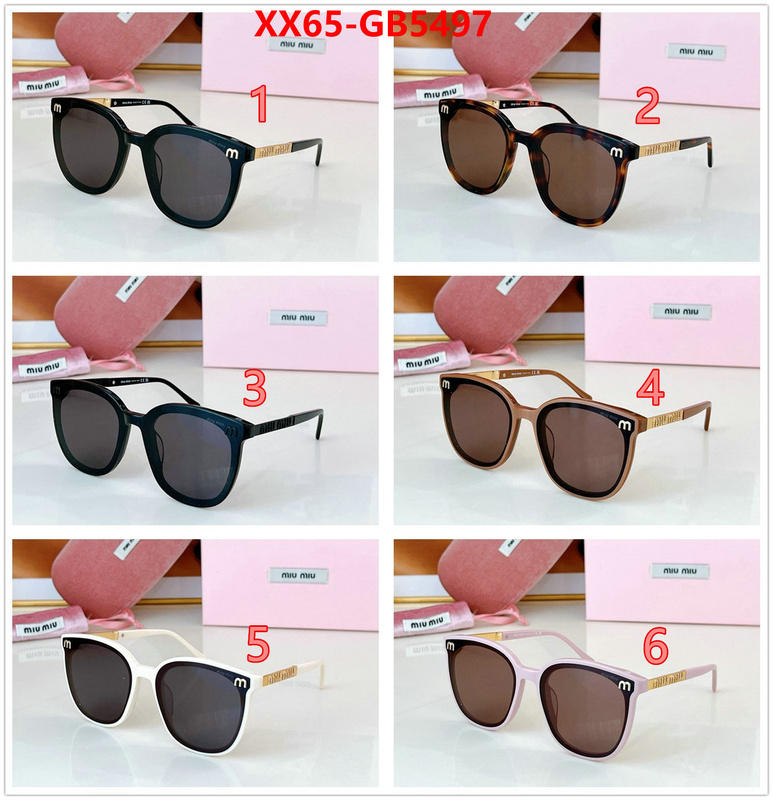 Glasses-Miu Miu what is top quality replica ID: GB5497 $: 65USD