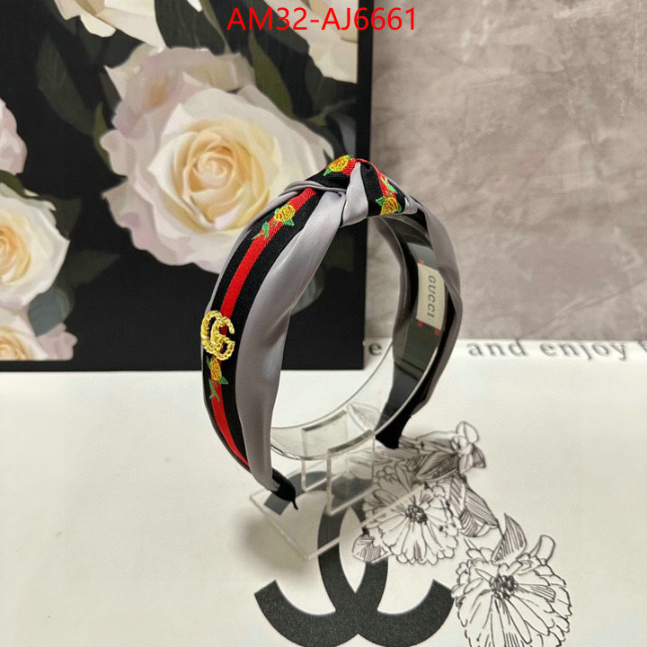 Hair band-Gucci shop cheap high quality 1:1 replica ID: AJ6661 $: 32USD