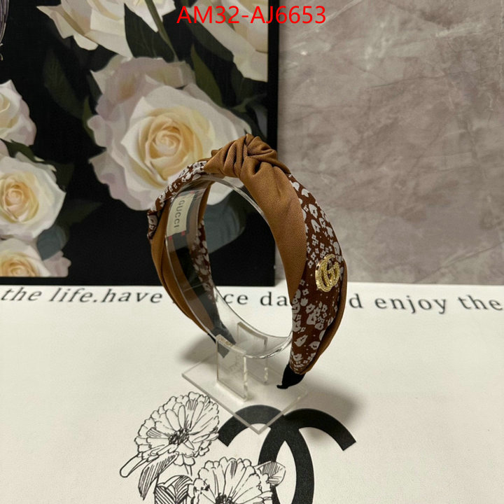 Hair band-Gucci how can i find replica ID: AJ6653 $: 32USD