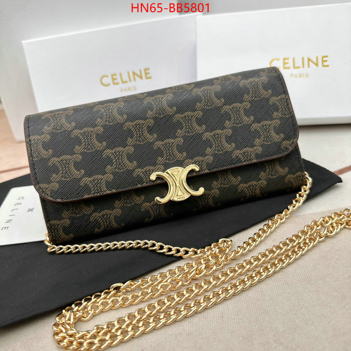 CELINE Bags(4A)-Triomphe Series perfect replica ID: BB5801 $: 65USD,