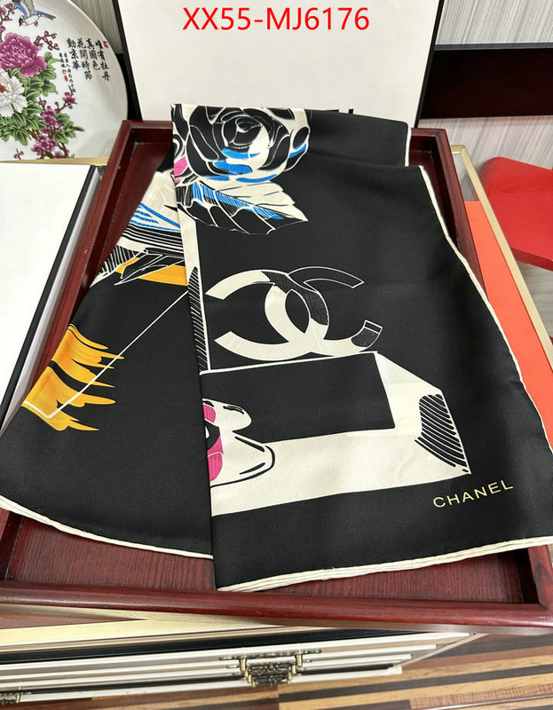 Scarf-Chanel what's the best to buy replica ID: MJ6176 $: 55USD