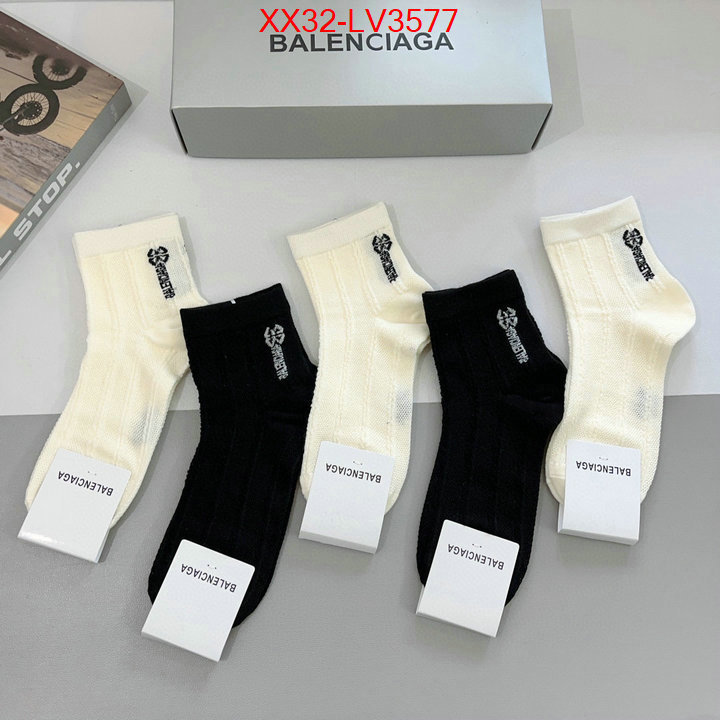 Sock-Balenciaga buy top high quality replica ID: LV3577 $: 32USD