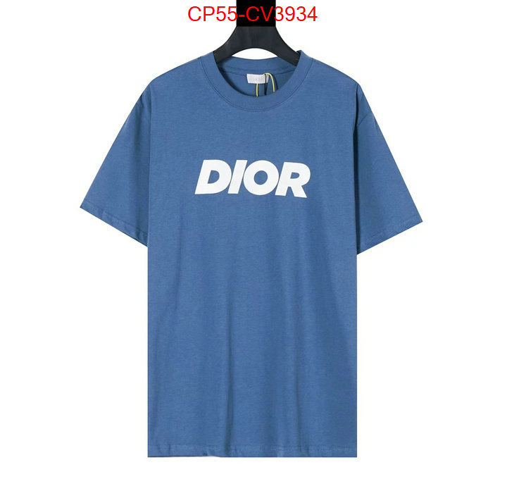 Clothing-Dior what's the best place to buy replica ID: CV3934 $: 55USD