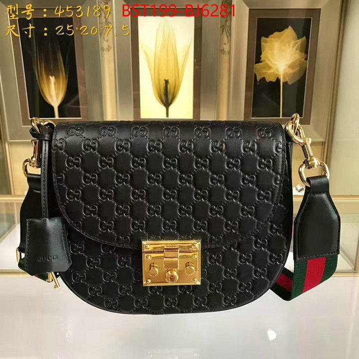 Gucci Bags(TOP)-Crossbody- every designer ID: BJ6281 $: 199USD,